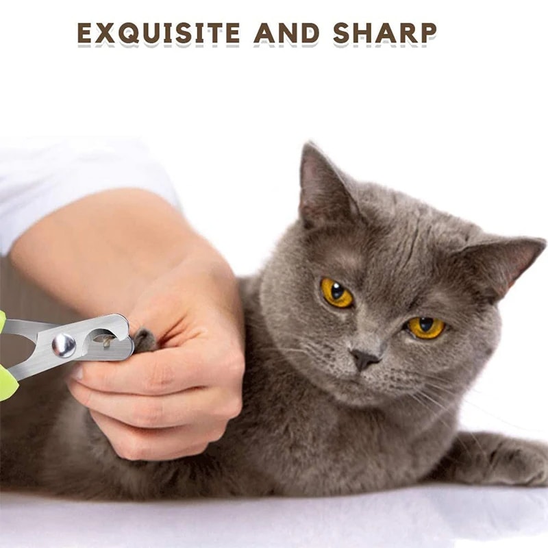 Pet Nail Clippers for Small Animals, Professional Clippers for Dogs, Cats, Rabbits, Hamsters, Birds and Other Pets