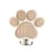 Wooden Dog Leash Hanger with Paw Design, Wall Hook for Collars & Coats, Ideal Gift for Dog Lovers