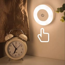 touch bedside lamp, led wall light, usb rechargeable night light for living room and bedroom