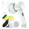 Electric Rechargeable New Cordless Spin Scrubber For Bathroom Kitchen Grout Shower Car Deep Clean W 6