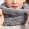 Solid Color Faux Fur Plush Infinity Scarf Soft Neck Warmer Ski Mask For Women Coldproof Neck Warmer 0