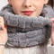 Solid Color Faux Fur Plush Infinity Scarf Soft Neck Warmer Ski Mask For Women Coldproof Neck Warmer 0