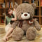 High Quality Teddy Bear With Love Colors Stuffed Animals Plush Toys Doll Pillow Kids Lovers Birthda 0