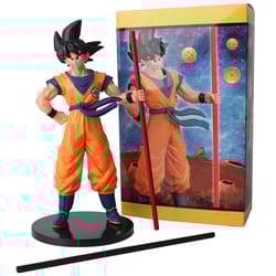 goku dbz action figure model, 22cm son goku super saiyan anime figure collectible gift for kids
