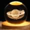 3D Moon Planet Galaxy LED Crystal Ball Toys Table Lamp Kids Educational Gifts Party Decor For Birth 5