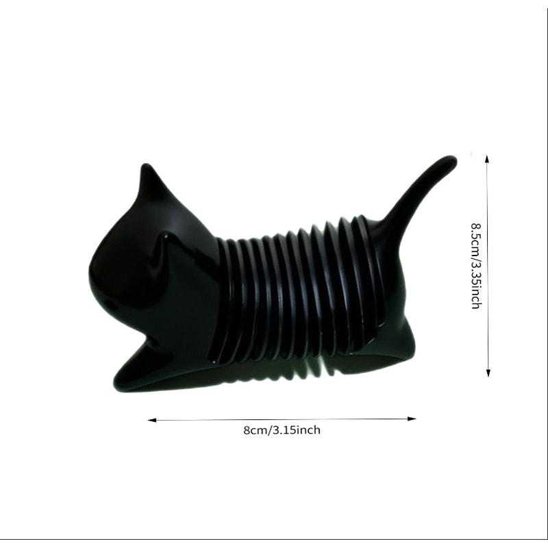 Cute Printed Spring Cat Desktop Ornament Christmas Office Decor Novelty Home Gift 4