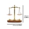 Exquisite Miniature Balance Scales Ornament, Antique Justice Scale Model, Kids Gift