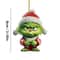Creative Green Grinch Christmas Tree Ornament Cartoon Hanging Pendant For Holiday Thanksgiving And 0