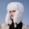Windproof Earflap Cap, Thickened Faux Fur Bomber Hat, Ear Protection for Winter