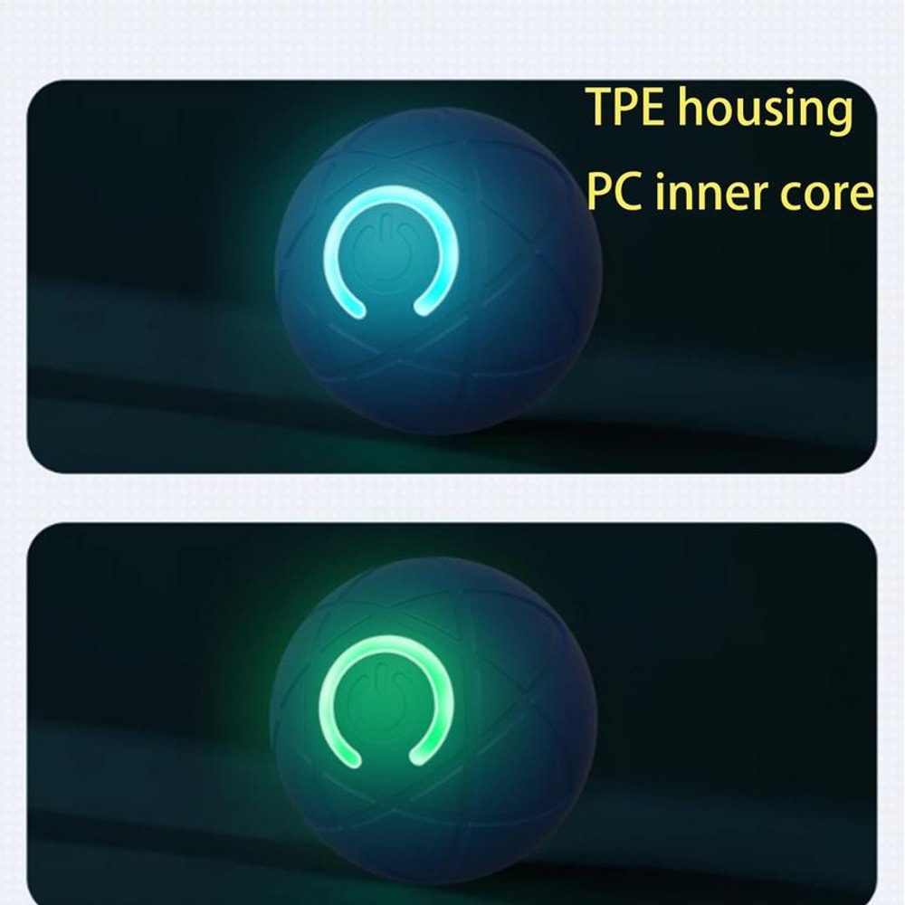 Vibrating Active Rolling Ball For Dogs, automatic Rolling Ball toy, USB Rechargeable Interactive Dog for puppy