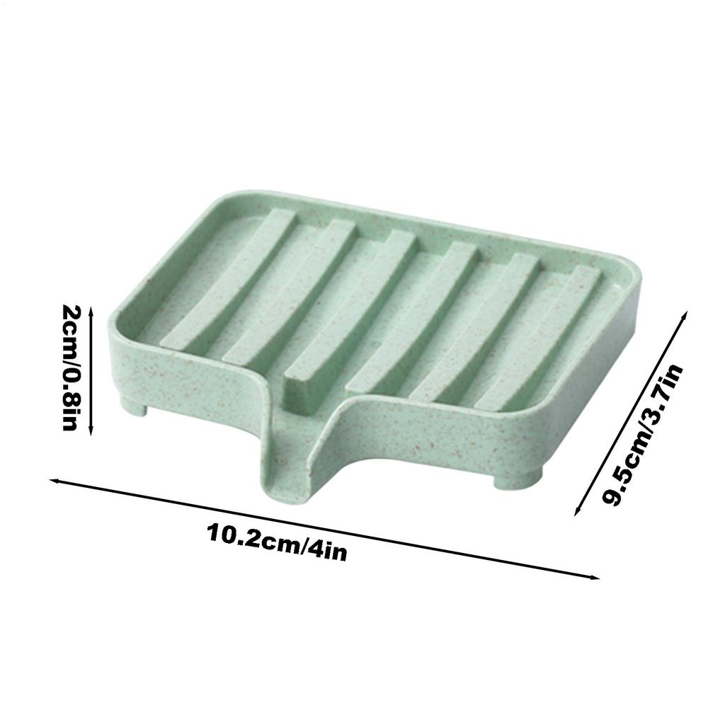 Multipurpose Soap Dish with Drain, household soap tray, bathroom accessories, shower soap storage rack
