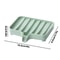 Multipurpose Soap Dish with Drain, household soap tray, bathroom accessories, shower soap storage rack