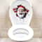 Merry Christmas Snowman Toilet Sticker, Xmas Bathroom Decor, Party Decoration, Navidad Natal Gift