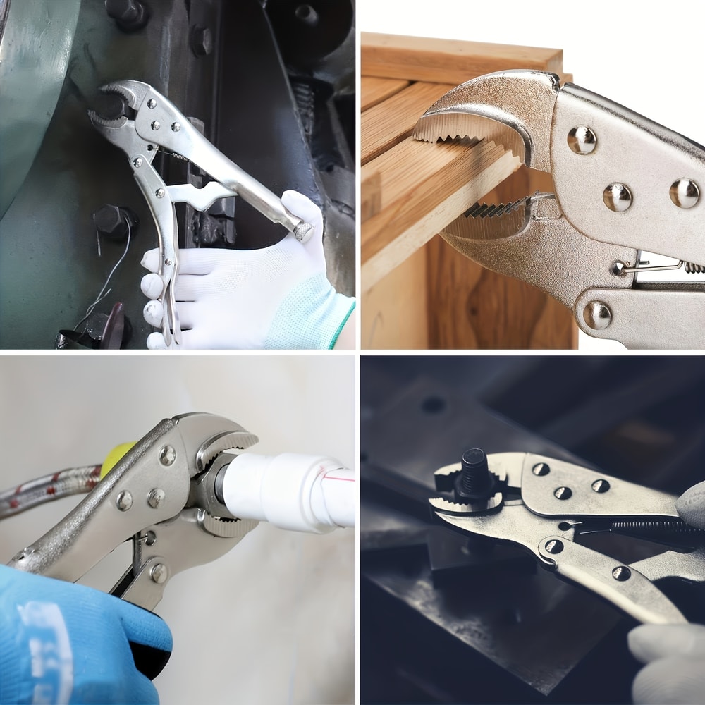 Multifunctional Pressure Pliers, Heavy Duty Locking Pliers, Adjustable Metal Clamp for Repairs