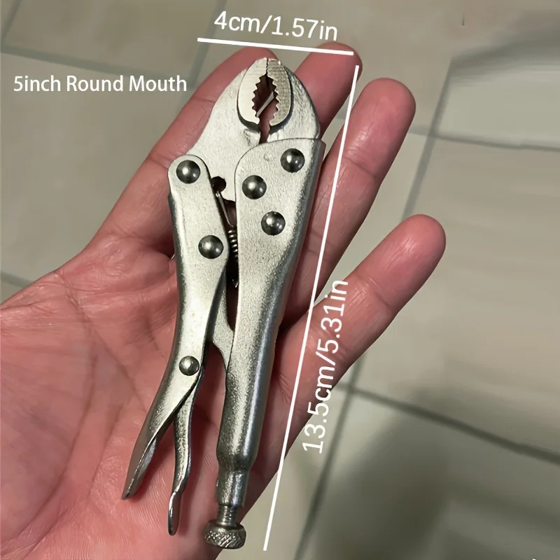 Multifunctional Pressure Pliers, Heavy Duty Locking Pliers, Adjustable Metal Clamp for Repairs