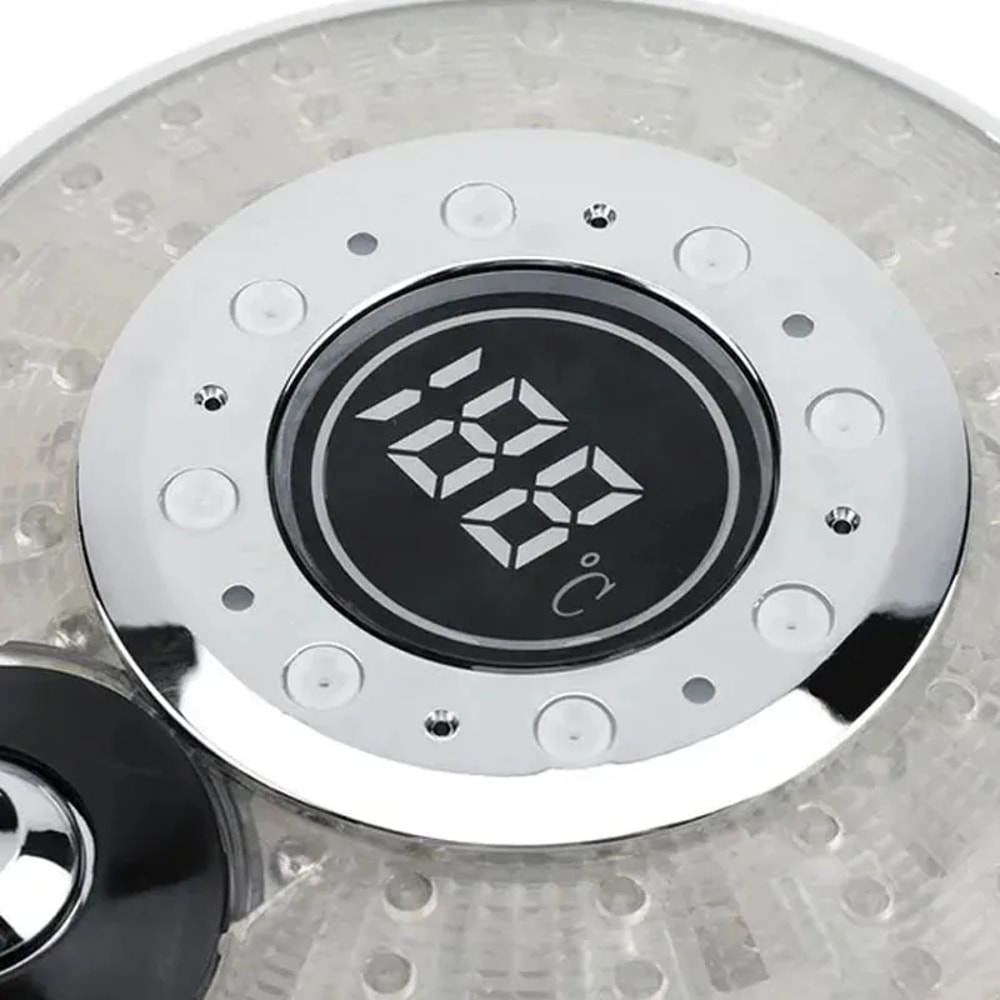 Digital LED Shower Sprayer , Temperature Control, Spraying Modes, Water Saving Filter Bathroom Accessories