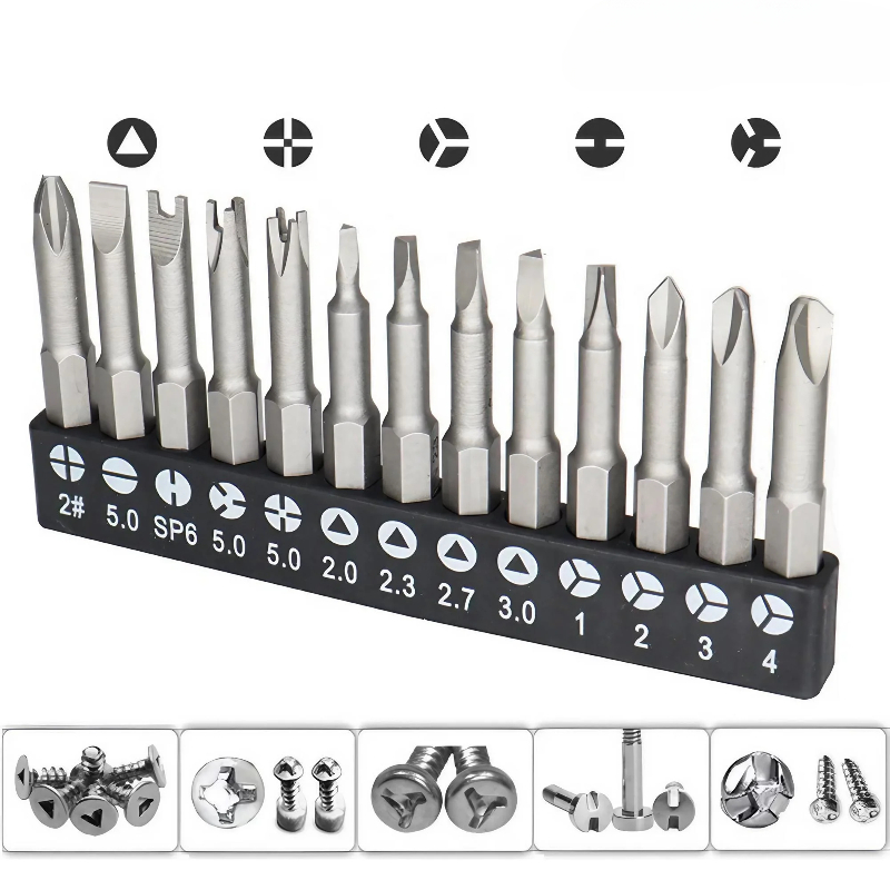 Specialty Screwdriver Bit Set YType Triangle Cross Point Tools For Precision Work 1