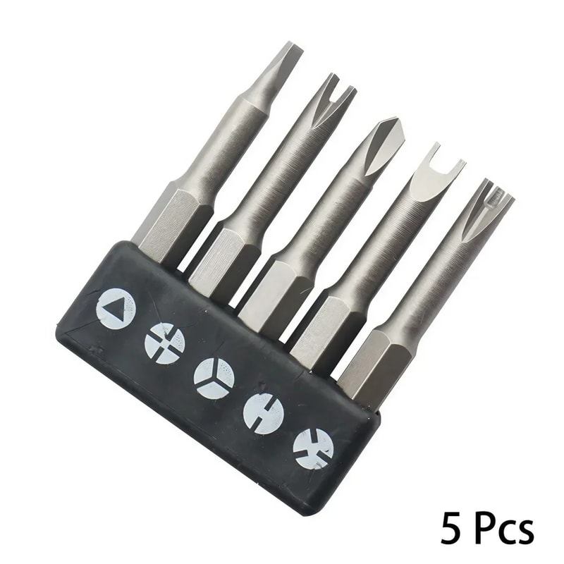 Specialty Screwdriver Bit Set YType Triangle Cross Point Tools For Precision Work 5