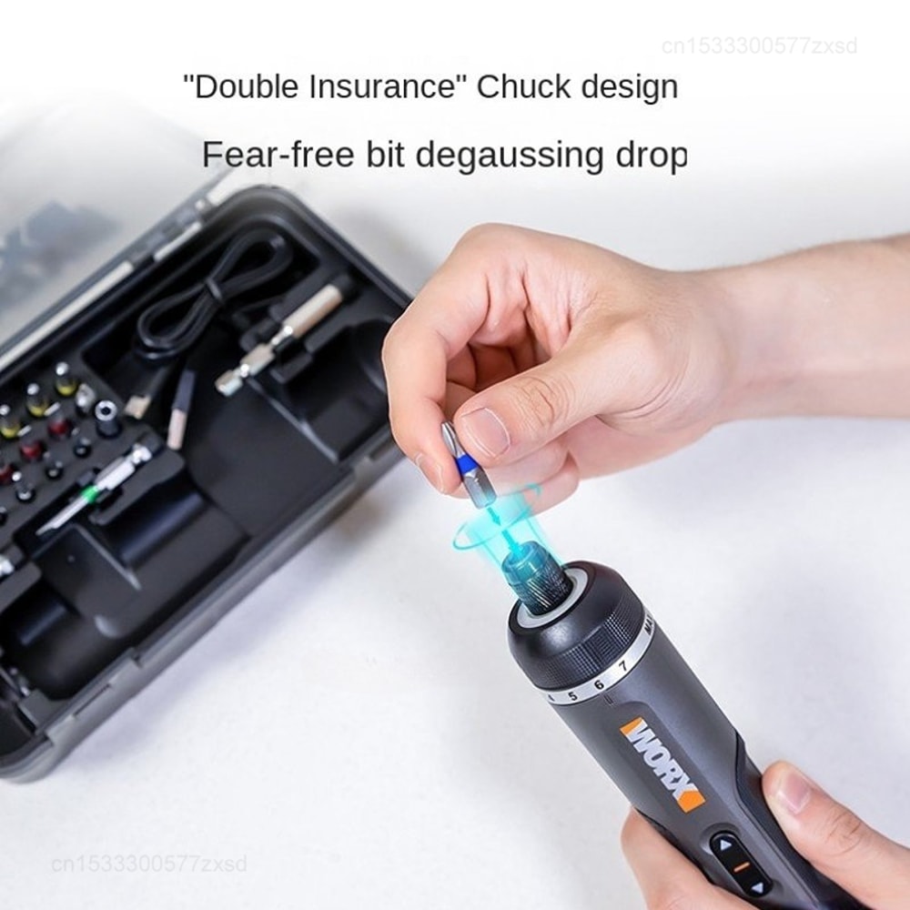 Smart Cordless Electric Screw Driver Worx Mini Electrical Screwdriver Set USB Rechargeable 30 Bit 1