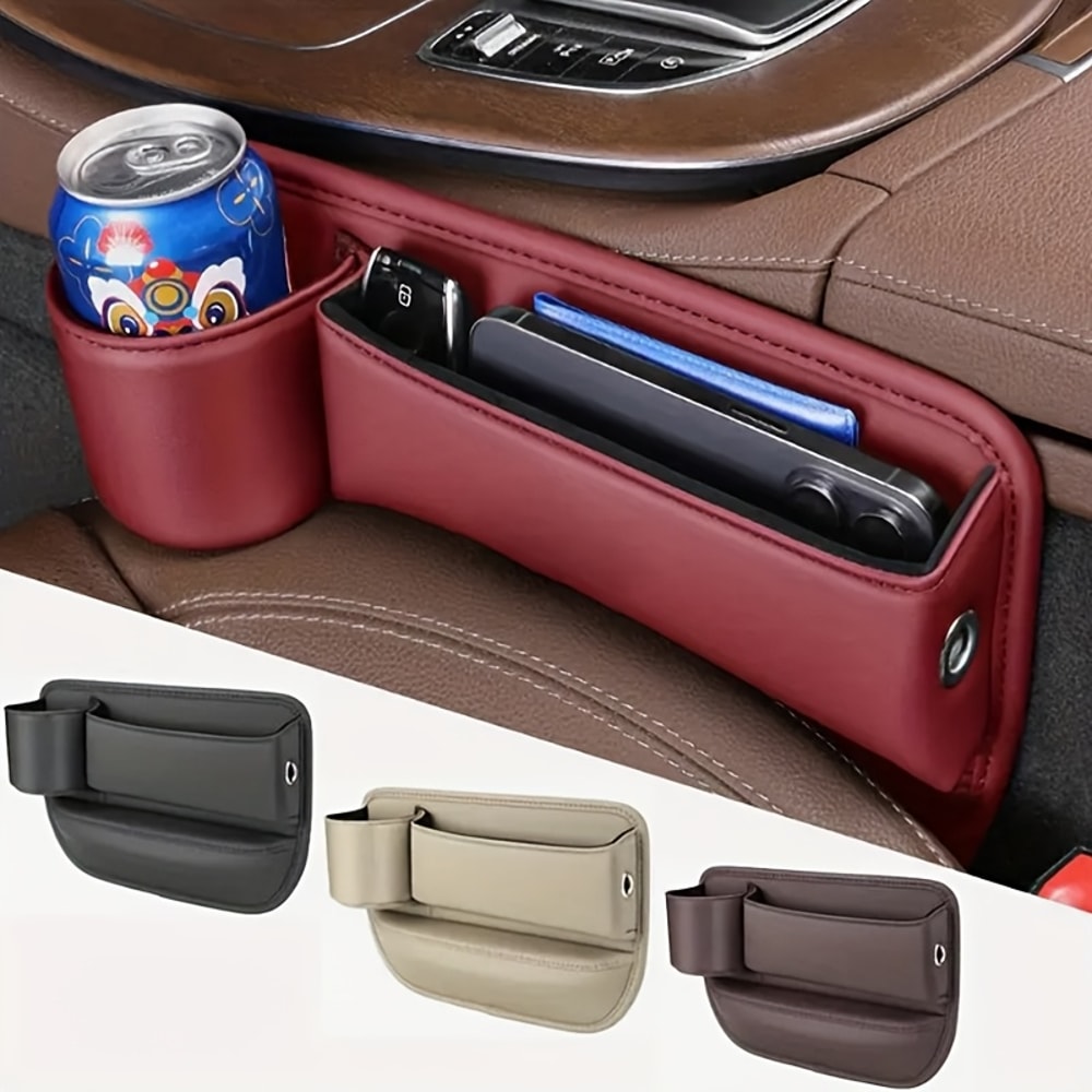 Car Seat Gap Storage Box, Seat Gap Sorting Box, Car Seat Filling Pad, Multifunctional Car Storage Device