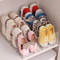 Transparent Acrylic Compartments Shoe Rack, , No Need for Electricity, Ideal for Any Room Type