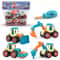 STEM Learning Take Apart Construction Truck Car Toys for Kids, Puzzle Play Educational Engineering Building Kit Gift