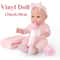 Baby Doll Set for Toddlers with Blanket, Pacifier, Feeding Bottle, Great Gift for Girls