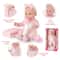 Baby Doll Set for Toddlers with Blanket, Pacifier, Feeding Bottle, Great Gift for Girls