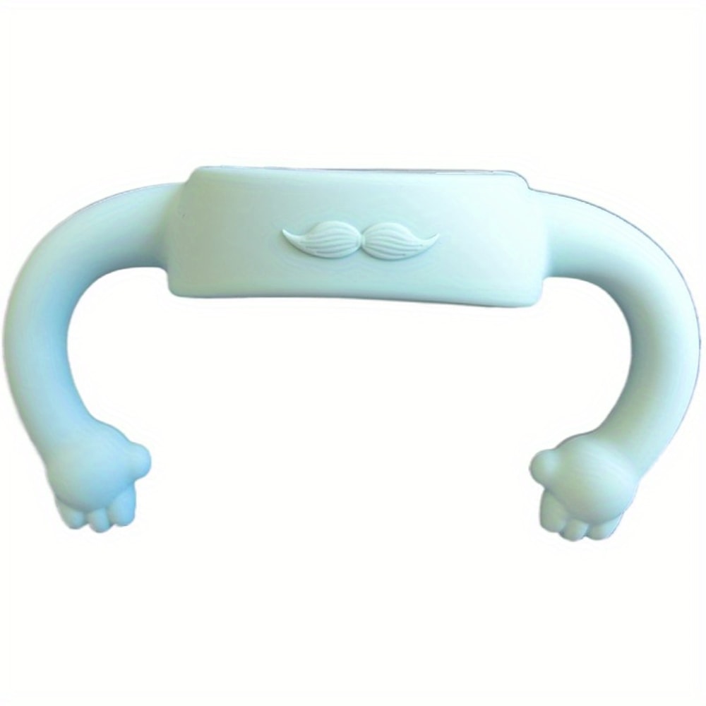 Natural Baby Bottle Handle Silicone Baby Feeding Handle Wide Neck Easy Carry Handle 5