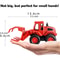 Friction Powered Construction Trucks, Excavator and Sand Toys for 3 Years Old Boys Girls Kids