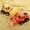 Friction Powered Construction Trucks, Excavator and Sand Toys for 3 Years Old Boys Girls Kids