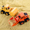 Friction Powered Construction Trucks, Excavator and Sand Toys for 3 Years Old Boys Girls Kids