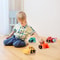 Friction Powered Construction Trucks, Excavator and Sand Toys for 3 Years Old Boys Girls Kids