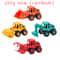 Friction Powered Construction Trucks, Excavator and Sand Toys for 3 Years Old Boys Girls Kids