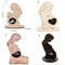 Creative Wooden Ultrasound Photo Frame With Stand Pregnant Sonogram Picture Frame Gender Disclosure 1