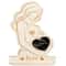 Creative Wooden Ultrasound Photo Frame With Stand Pregnant Sonogram Picture Frame Gender Disclosure 8