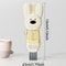 Cute Bunny 3 in 1 Cup Lid Gap Cleaning Brush, Multifunctional Silicone Cleaner for Insulation Bottles