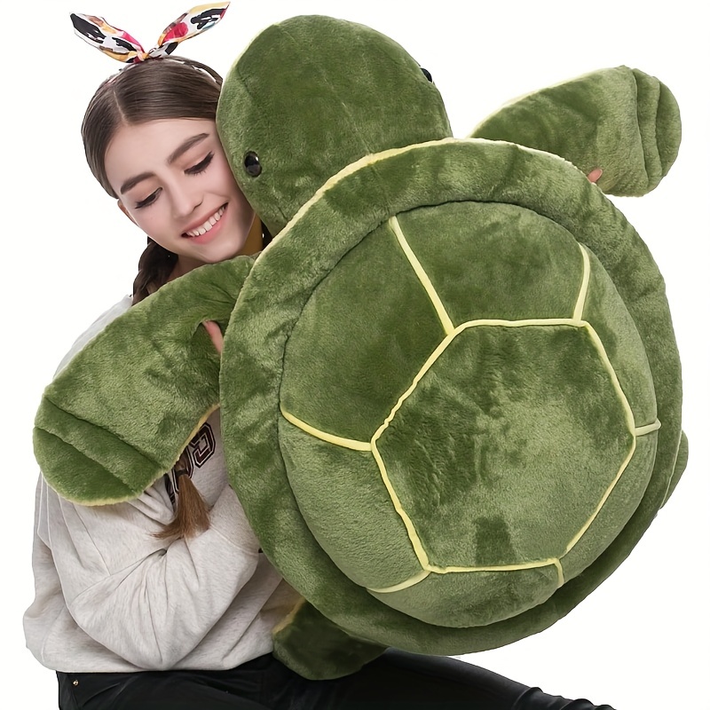 Turtle Plush Toy Family Set, Stuffed Animal Babies & Mommy, Birthday Gift for Kids