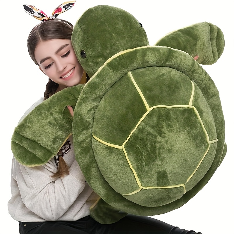 Turtle Plush Toy Family Set, Stuffed Animal Babies & Mommy, Birthday Gift for Kids