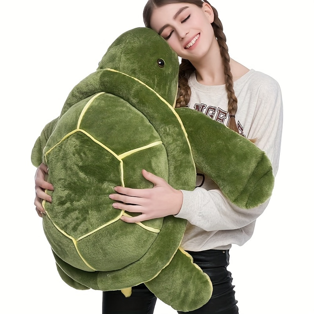 Turtle Plush Toy Family Set, Stuffed Animal Babies & Mommy, Birthday Gift for Kids