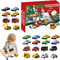 Christmas Countdown Advent Calendar Pull Back Cars Toys Set Kids Large Collection Set Christmas Party Favor