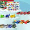 Christmas Countdown Advent Calendar Pull Back Cars Toys Set Kids Large Collection Set Christmas Party Favor