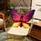 Plush Velvet Butterfly Shaped Throw Pillow Soft Stuffed Seat Cushion Pad Decorative Animal Pillow F 9