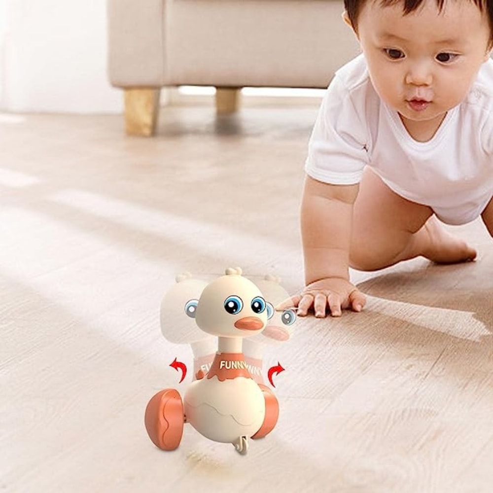 Pull Back Cars Toys for Toddlers, Baby Toy Cars, Cute Duck Car Educational Toys