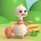 Pull Back Cars Toys for Toddlers, Baby Toy Cars, Cute Duck Car Educational Toys