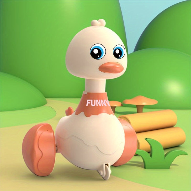 Pull Back Cars Toys for Toddlers, Baby Toy Cars, Cute Duck Car Educational Toys