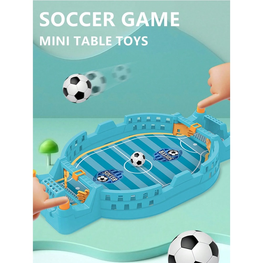 Mini Foosball Table Game for Kids Soccer Board Game Indoor Family Fun Gift for Boys Girls