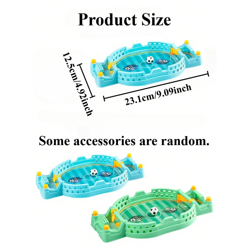 Mini Foosball Table Game for Kids Soccer Board Game Indoor Family Fun Gift for Boys Girls