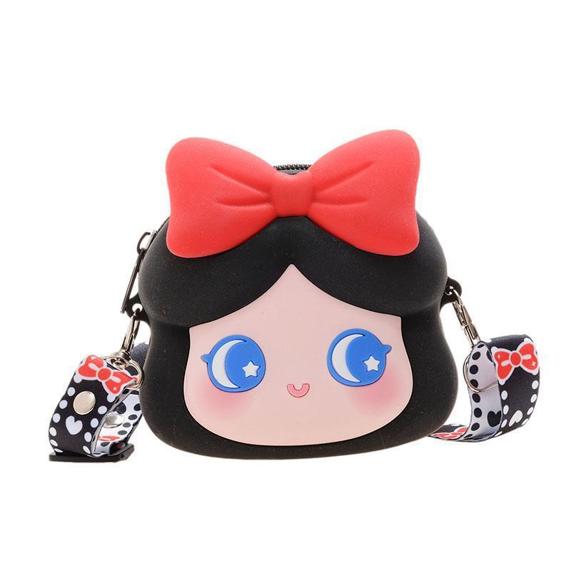 Kawaii Princess Crossbody Bag Cute Silicone Coin Purse Waterproof Shoulder Bag For Teen Girls And W 6