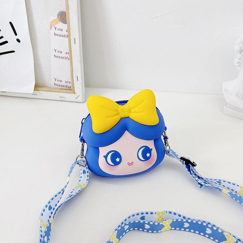 Kawaii Princess Crossbody Bag Cute Silicone Coin Purse Waterproof Shoulder Bag For Teen Girls And W 9